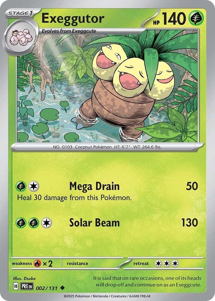 Exeggutor #2 - Prismatic Evolutions