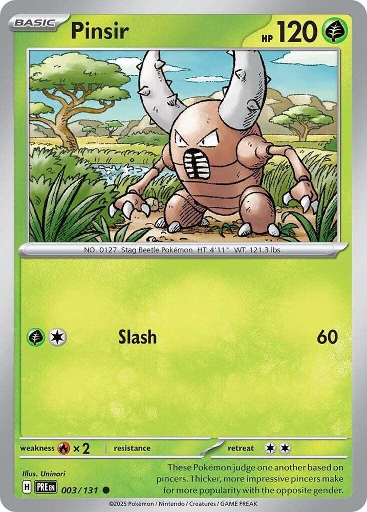 Pinsir #3 - Prismatic Evolutions