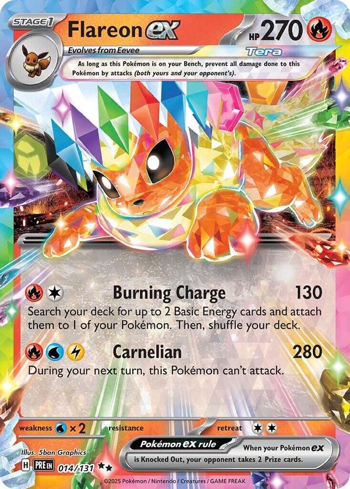 Flareon ex #14 - Prismatic Evolutions