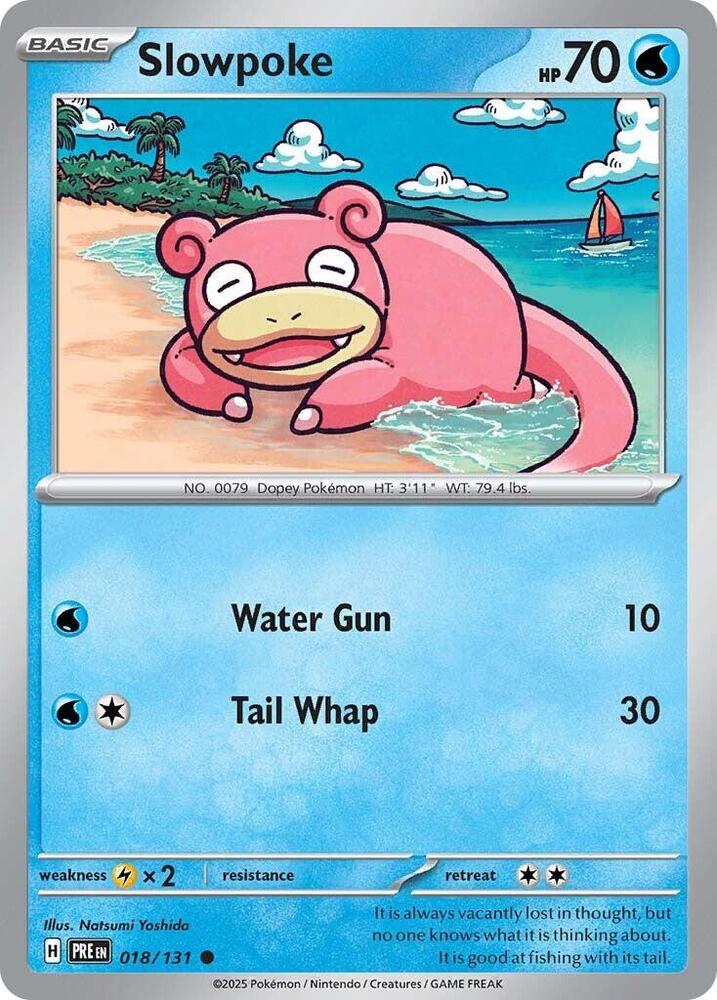 Slowpoke #18 - Prismatic Evolutions