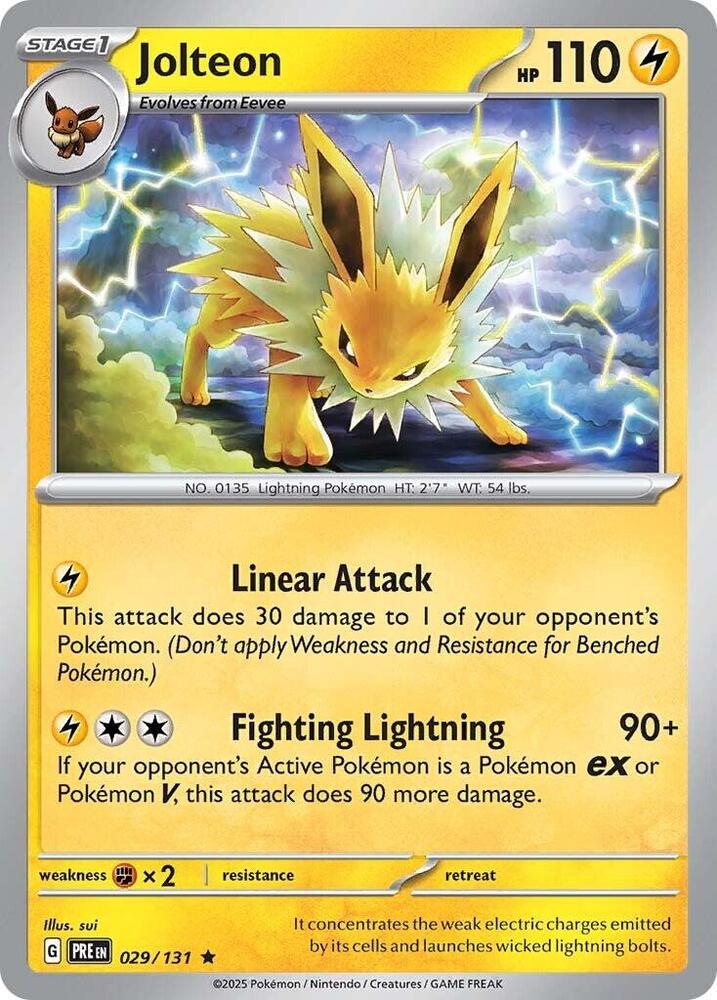 Jolteon #29 - Prismatic Evolutions