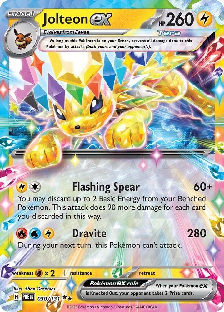 Jolteon ex #30 - Prismatic Evolutions