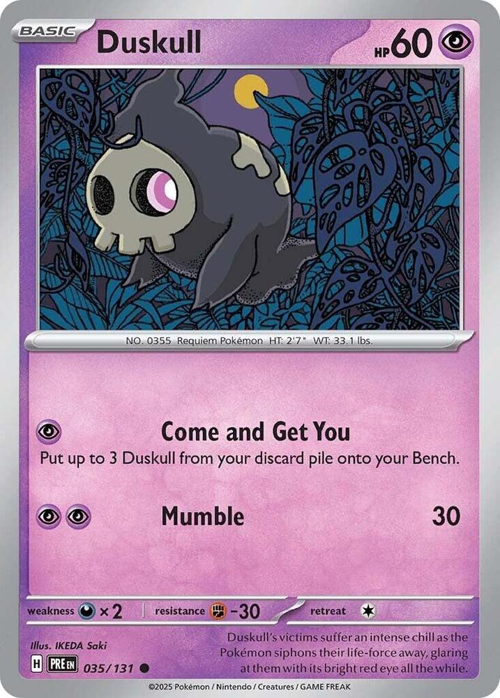 Duskull #35 - Prismatic Evolutions