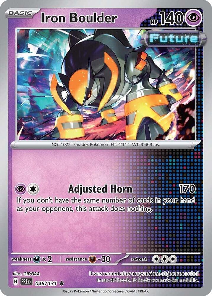 Iron Boulder #46 - Prismatic Evolutions