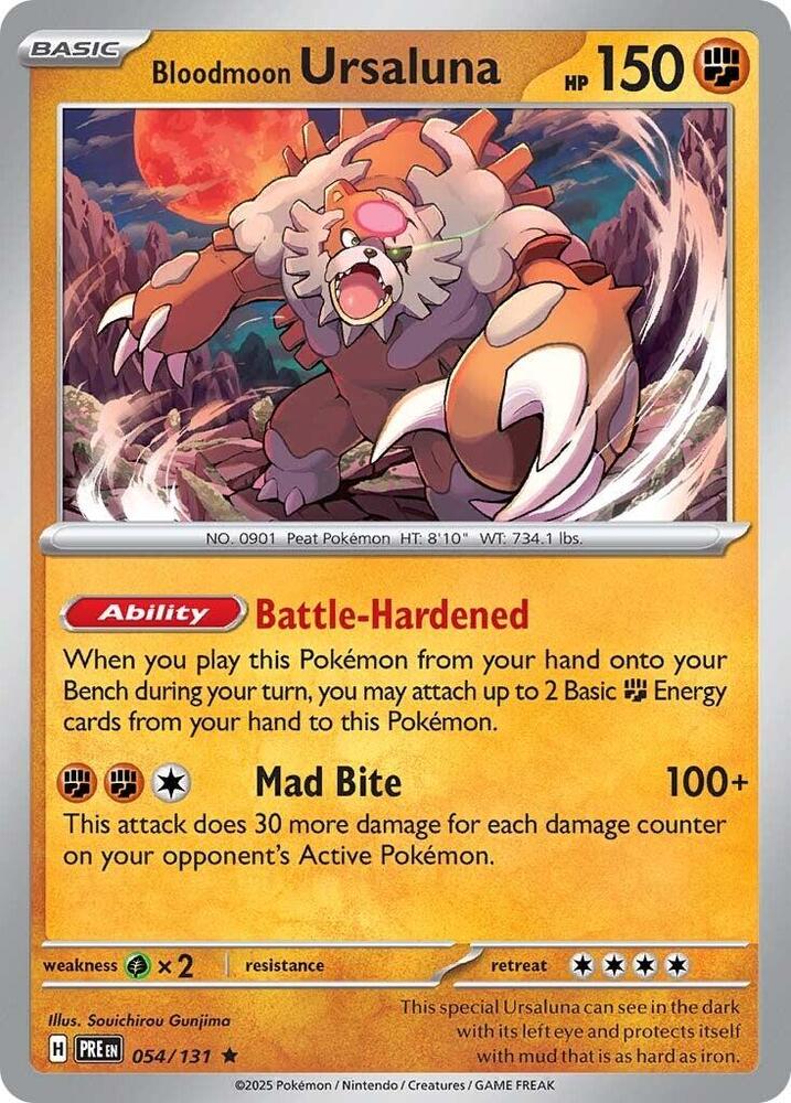 Bloodmoon Ursaluna #54 - Prismatic Evolutions