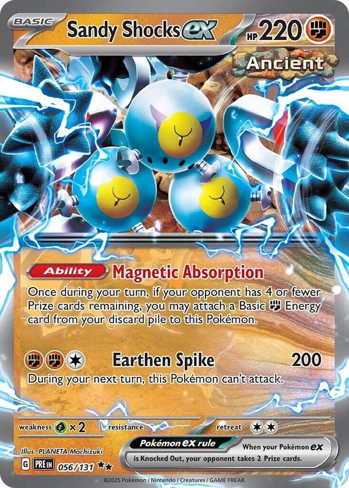 Sandy Shocks ex #56 - Prismatic Evolutions