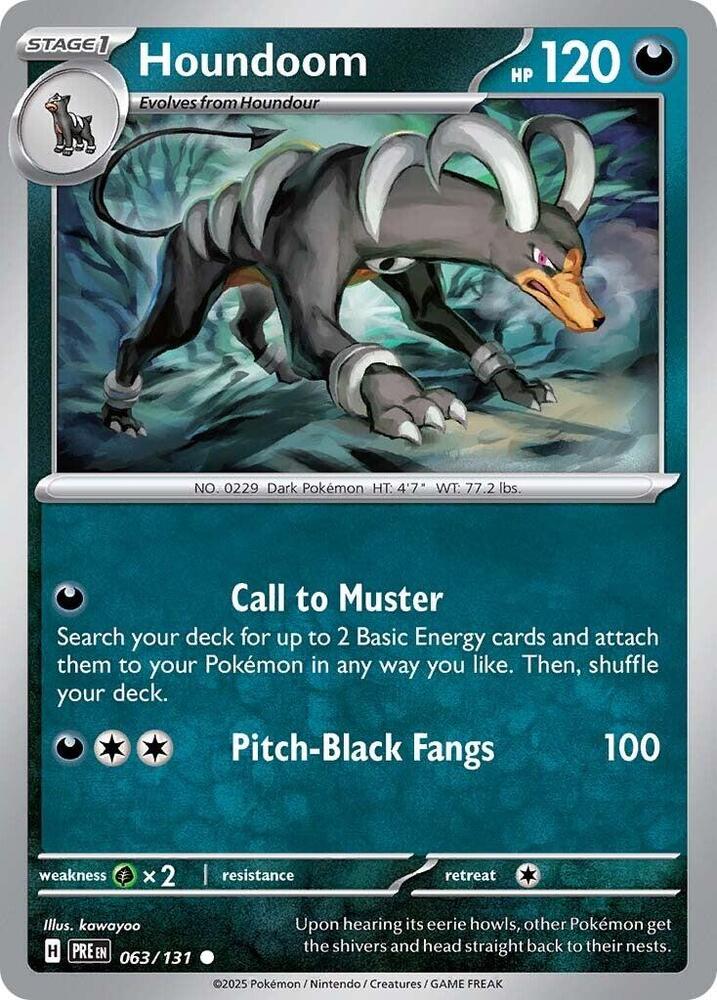 Houndoom #63 - Prismatic Evolutions