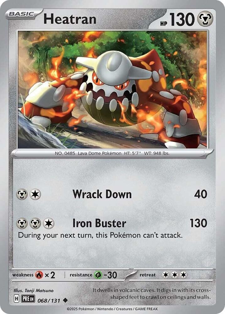 Heatran #68 - Prismatic Evolutions