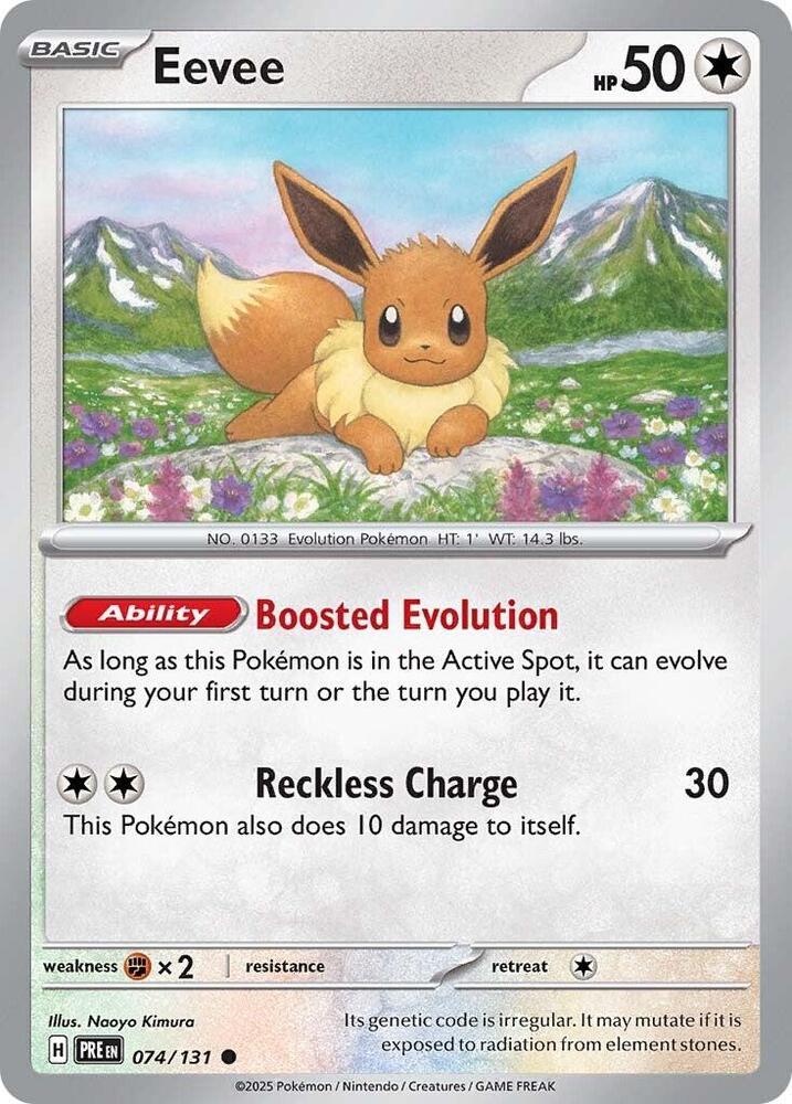 Eevee #74 - Prismatic Evolutions