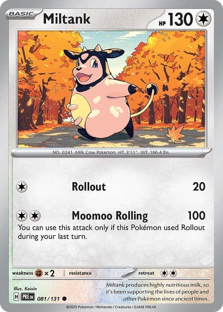 Miltank #81 - Prismatic Evolutions