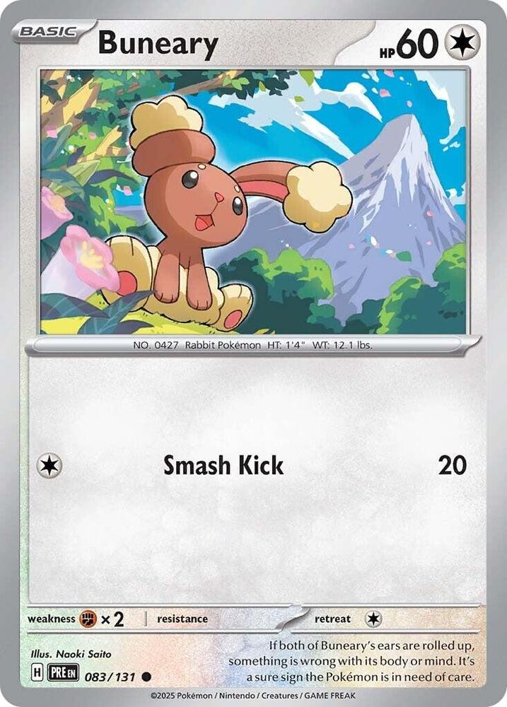Buneary #83 - Prismatic Evolutions