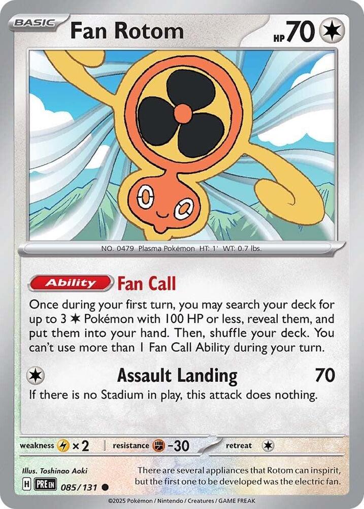 Fan Rotom #85 - Prismatic Evolutions