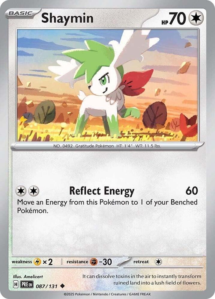 Shaymin #87 - Prismatic Evolutions