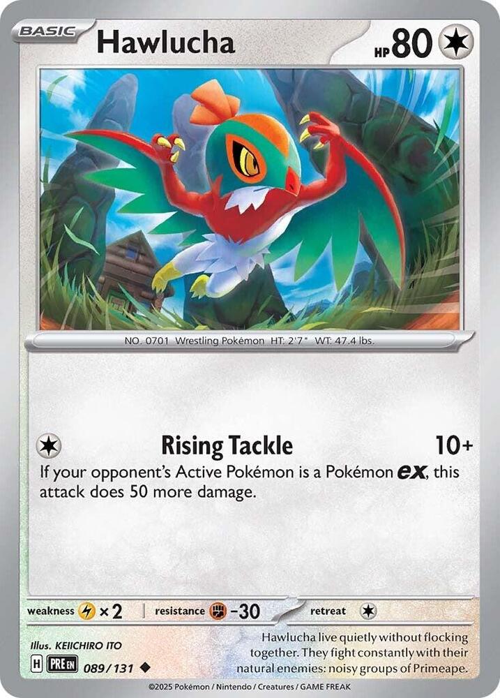 Hawlucha #89 - Prismatic Evolutions