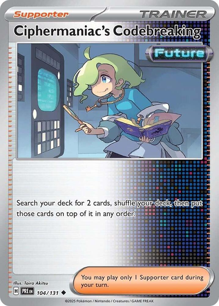 Ciphermaniac's Codebreaking #104 - Prismatic Evolutions