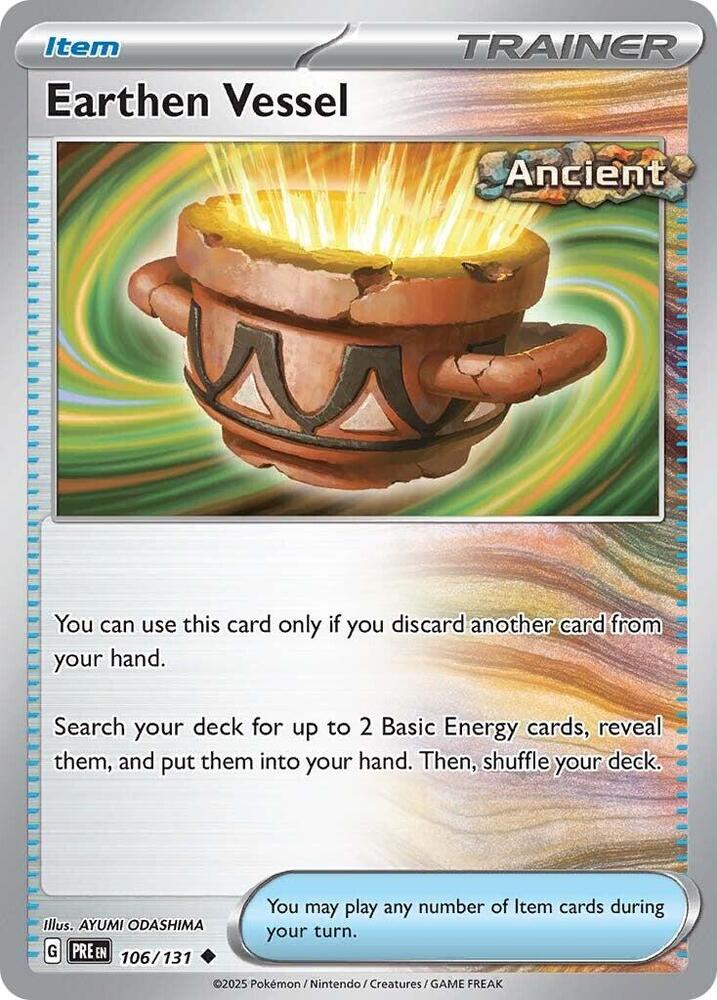 Earthen Vessel #106 - Prismatic Evolutions