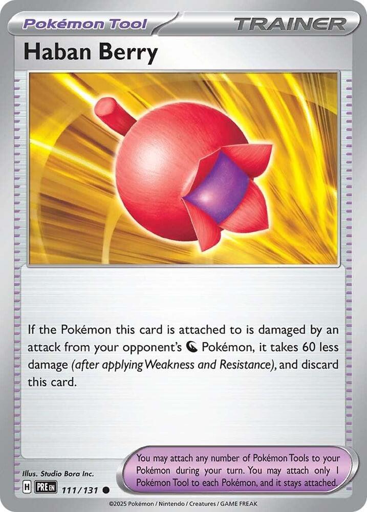 Haban Berry #111 - Prismatic Evolutions