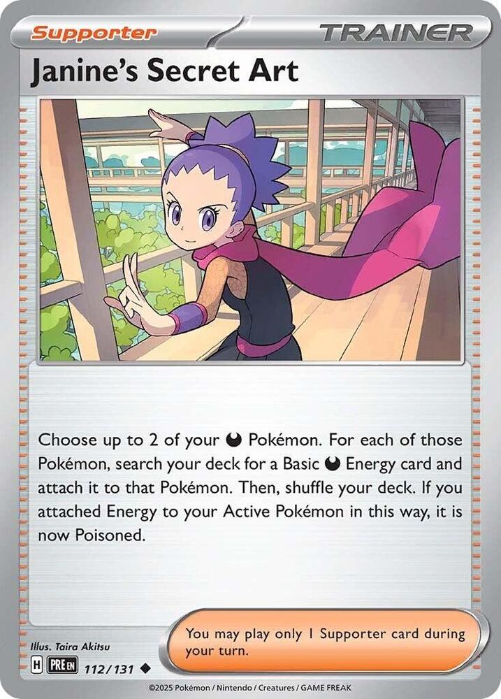 Janine's Secret Art #112 - Prismatic Evolutions