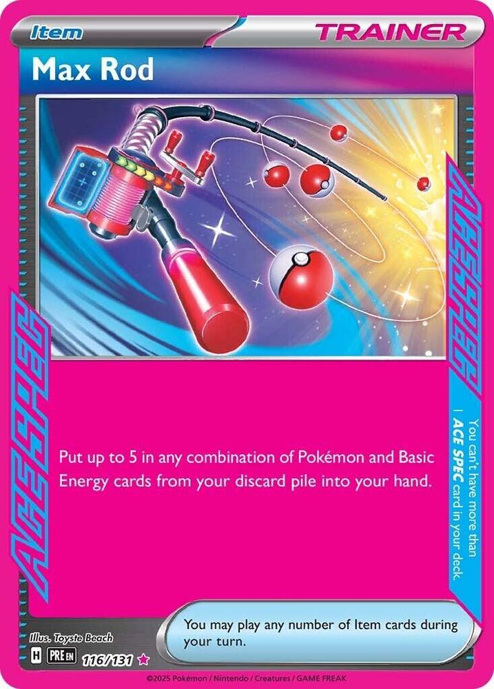 Max Rod #116 - Prismatic Evolutions