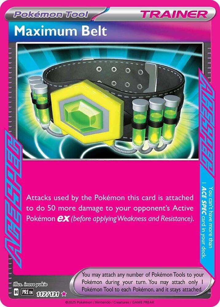 Maximum Belt #117 - Prismatic Evolutions