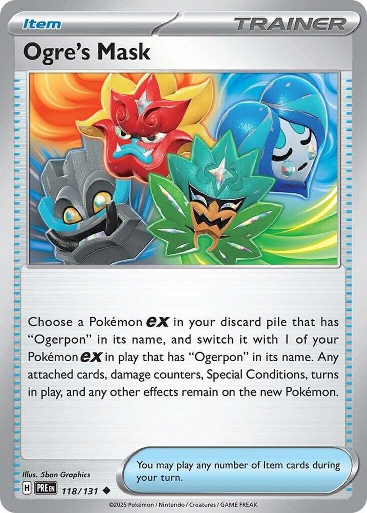 Ogre's Mask #118 - Prismatic Evolutions