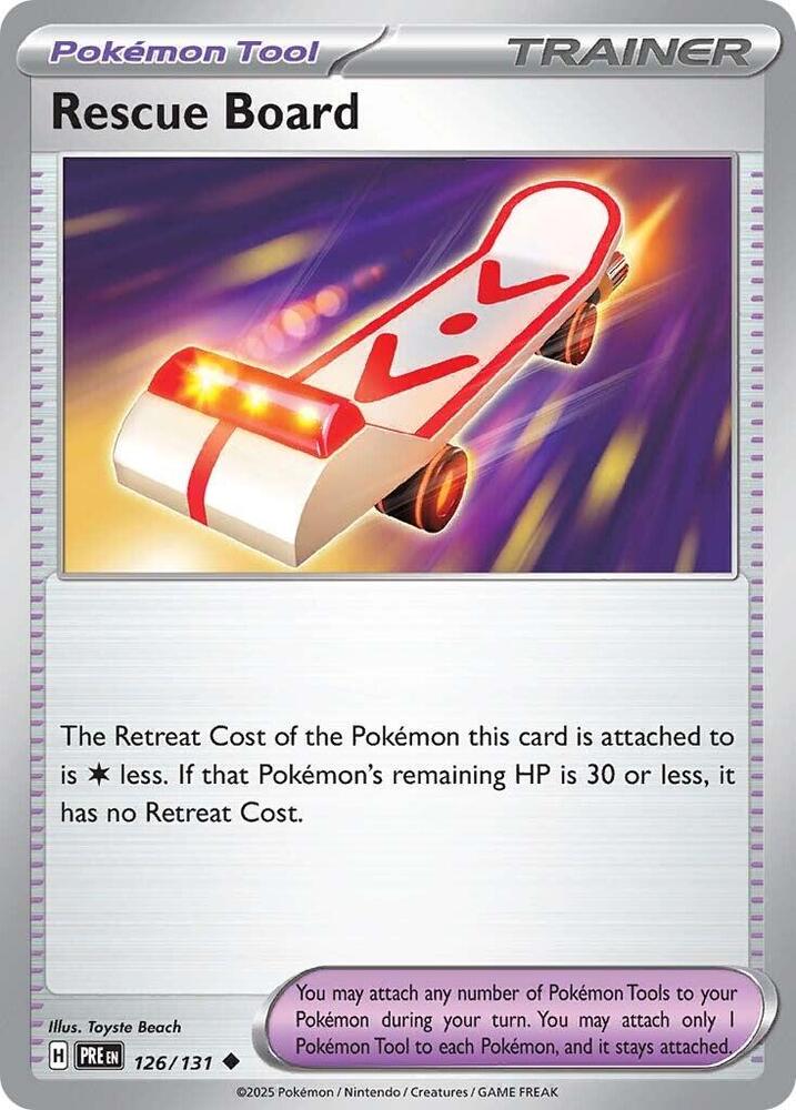 Rescue Board #126 - Prismatic Evolutions