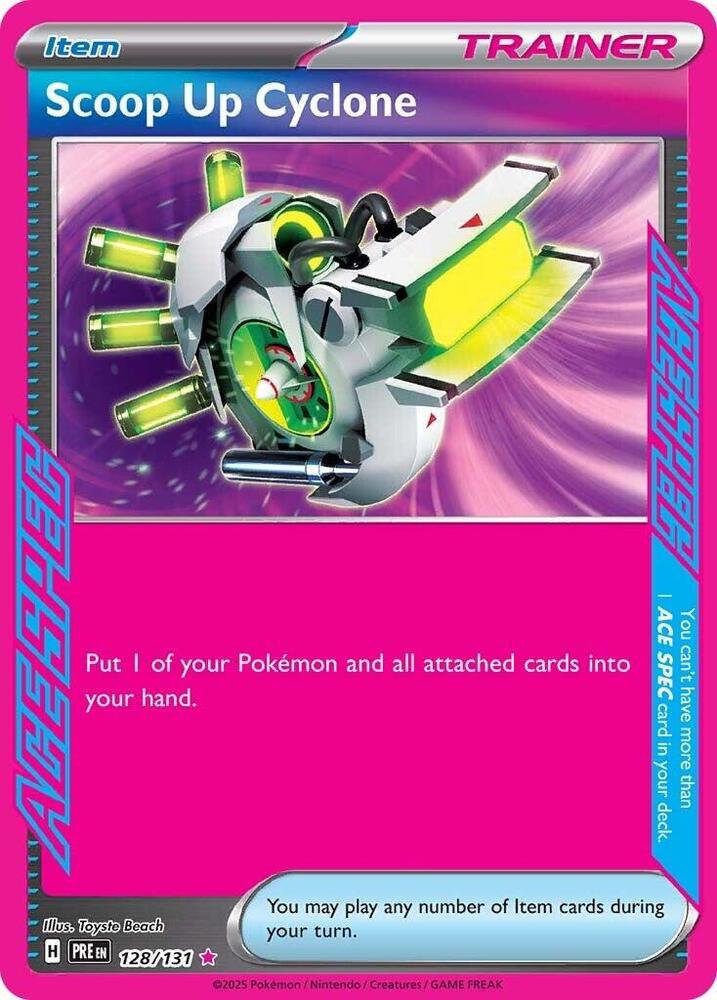Scoop Up Cyclone #128 - Prismatic Evolutions