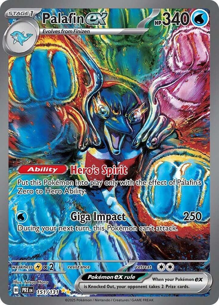 Palafin ex #151 - Prismatic Evolutions
