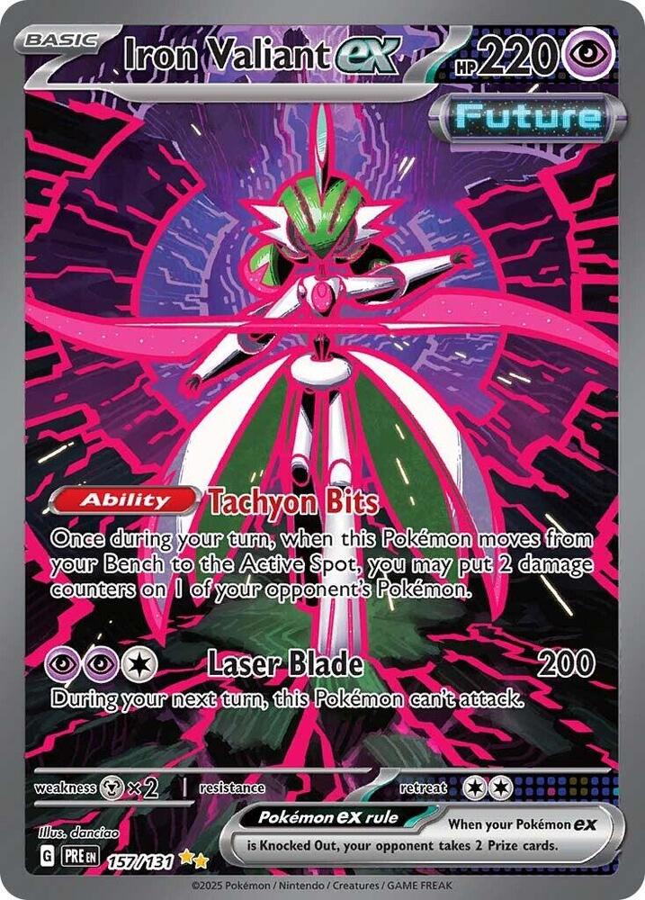 Iron Valiant ex #157 - Prismatic Evolutions