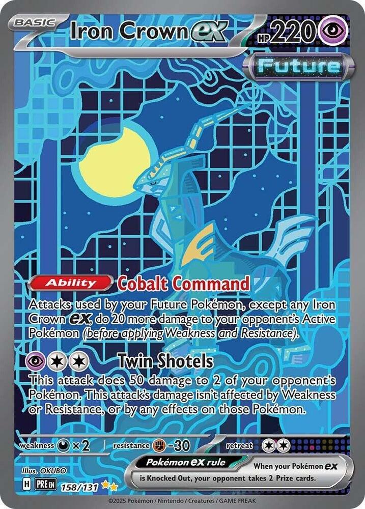 Iron Crown ex #158 - Prismatic Evolutions