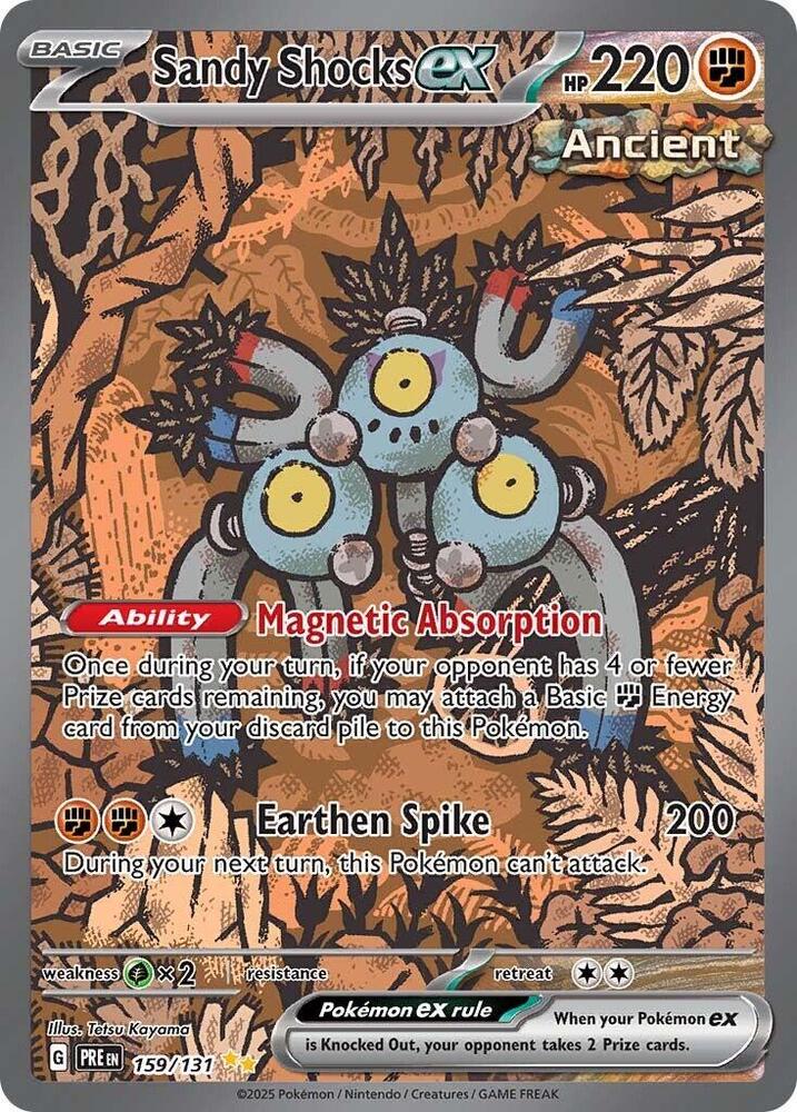 Sandy Shocks ex #159 - Prismatic Evolutions