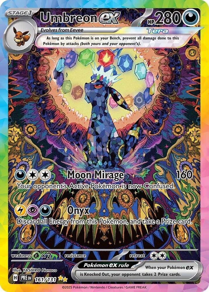 Umbreon ex #161 - Prismatic Evolutions