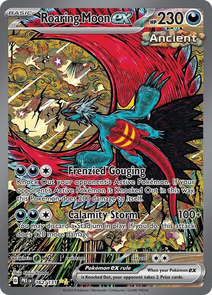 Roaring Moon ex #162 - Prismatic Evolutions