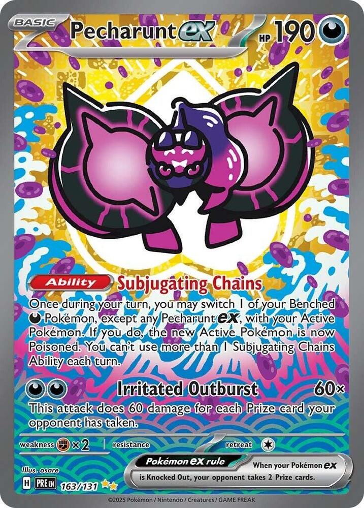 Pecharunt ex #163 - Prismatic Evolutions