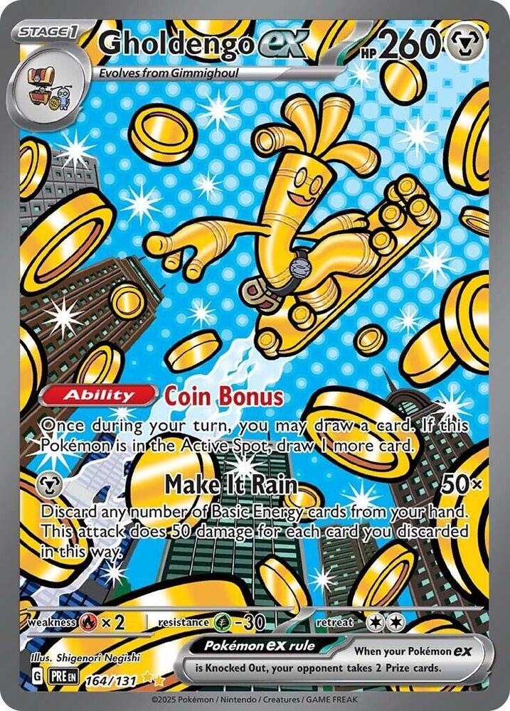 Gholdengo ex #164 - Prismatic Evolutions