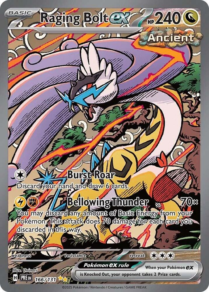 Raging Bolt ex #166 - Prismatic Evolutions