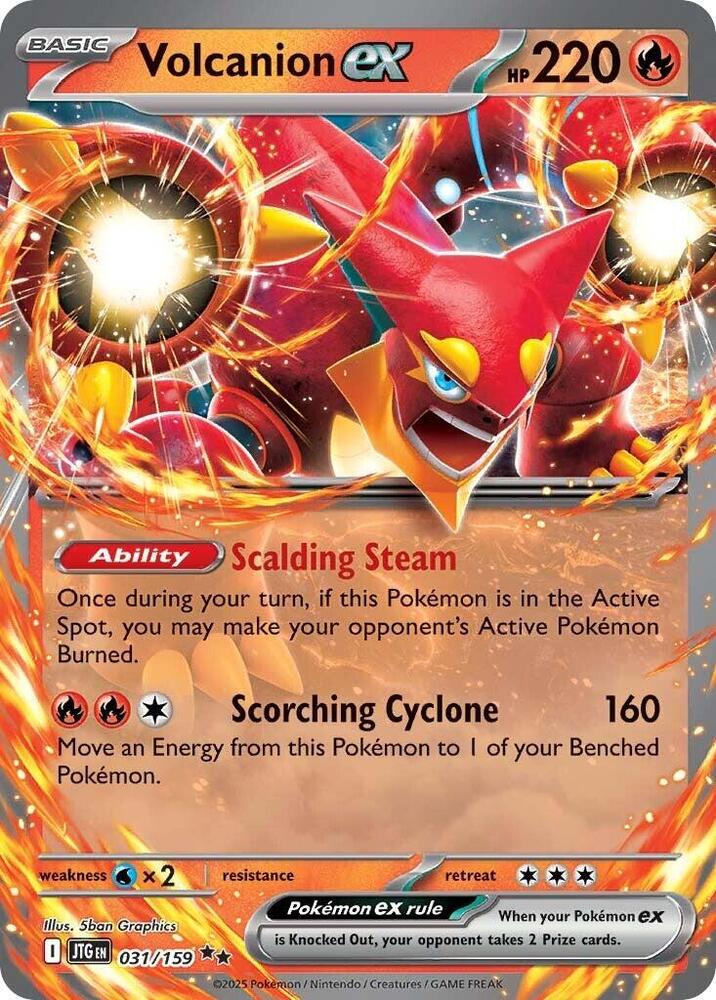 Volcanion ex #31 - Journey Together