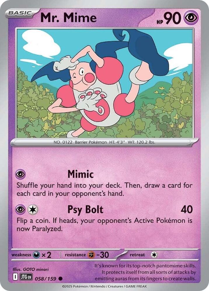 Mr. Mime #58 - Journey Together