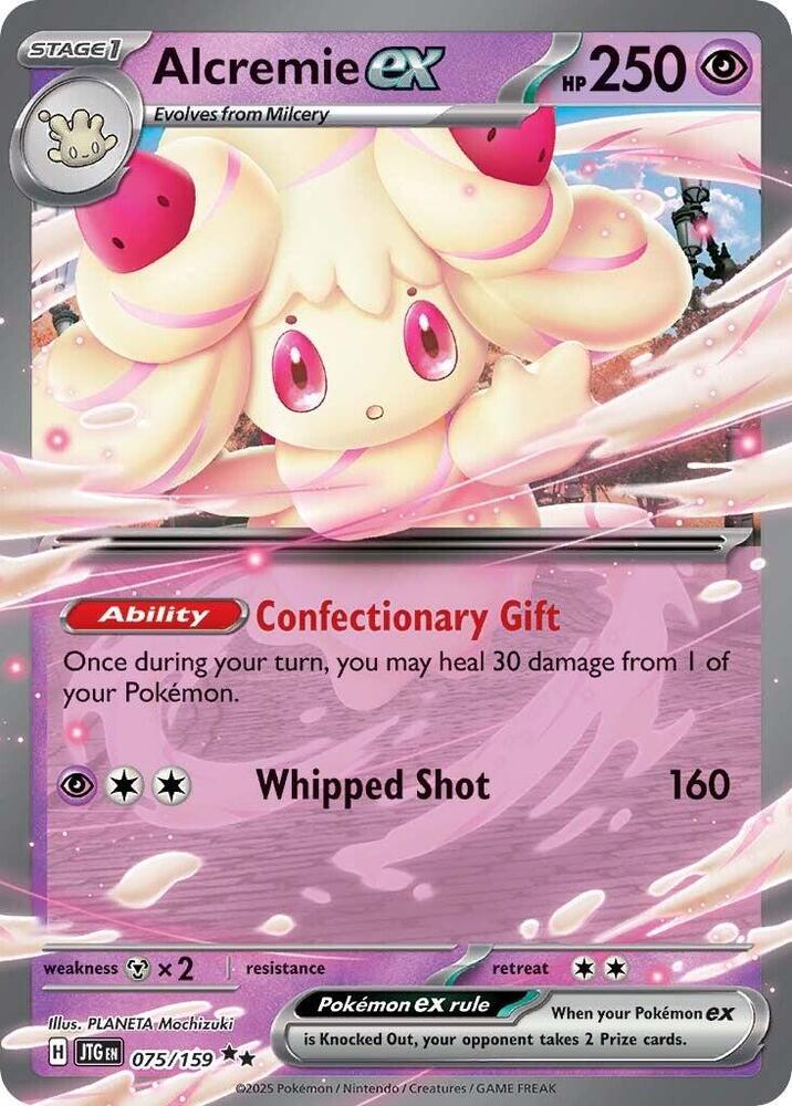 Alcremie ex #75 - Journey Together