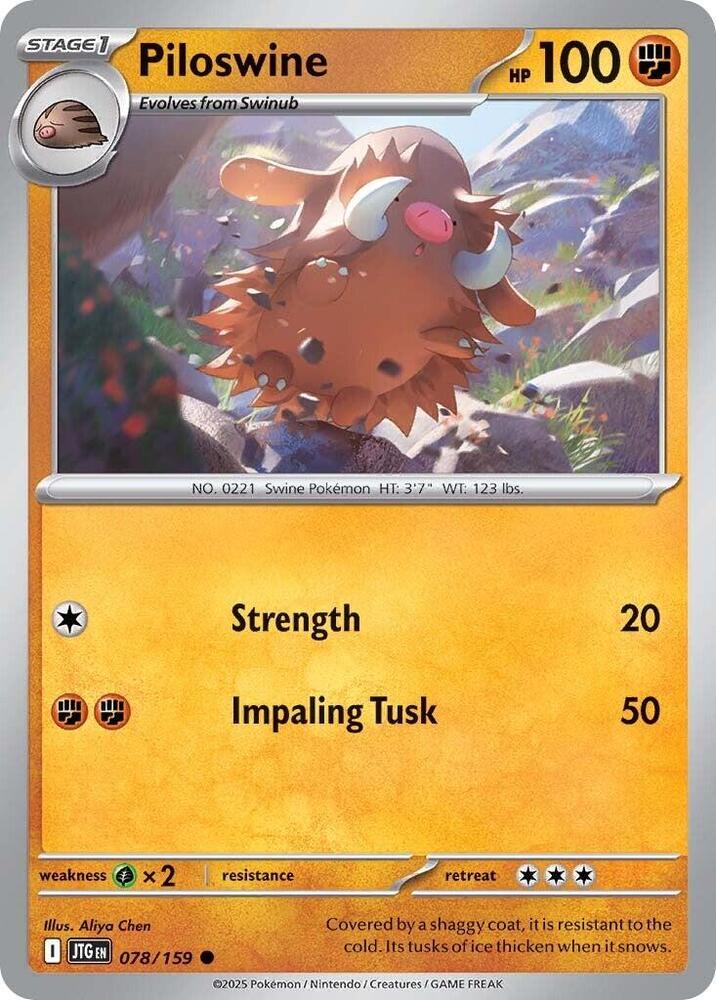 Piloswine #78 - Journey Together