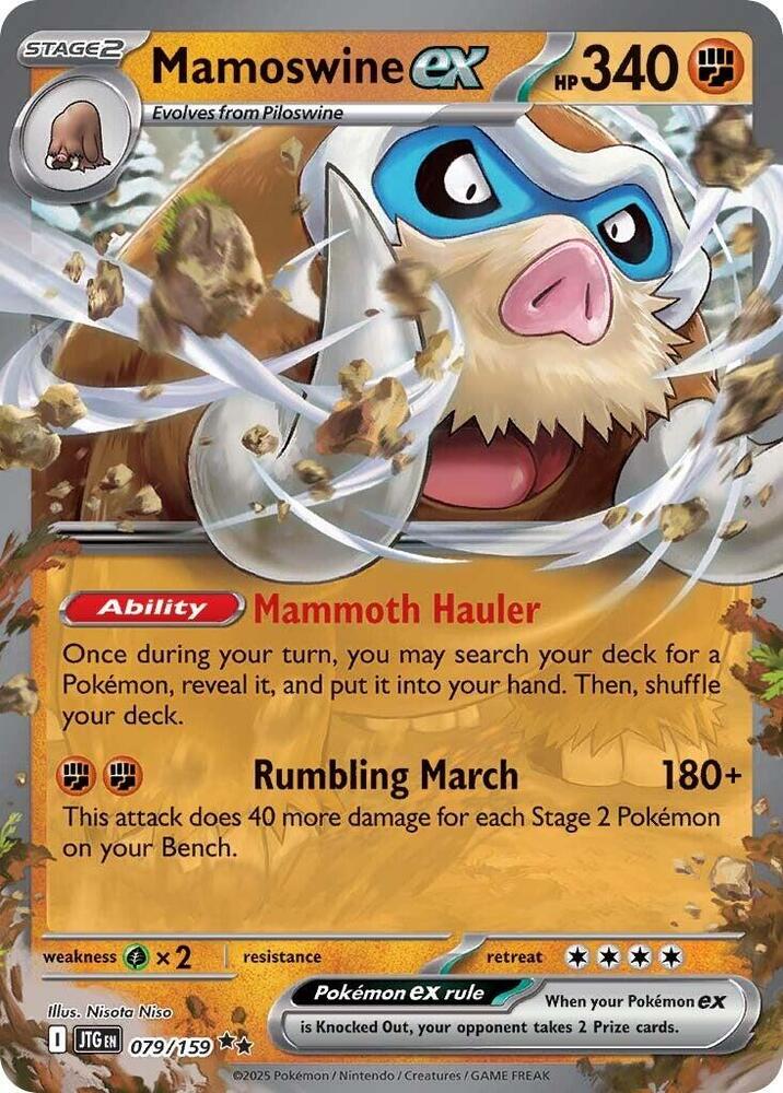 Mamoswine ex #79 - Journey Together
