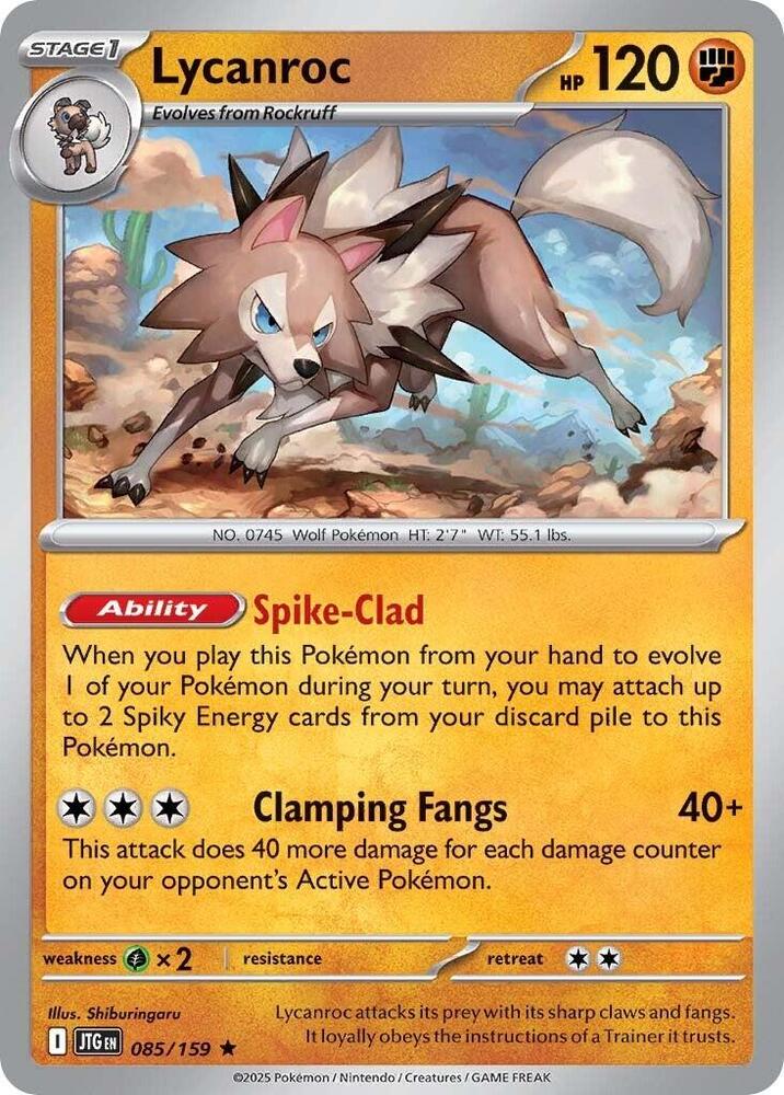Lycanroc #85 - Journey Together