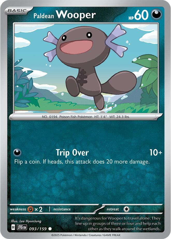 Paldean Wooper #93 - Journey Together