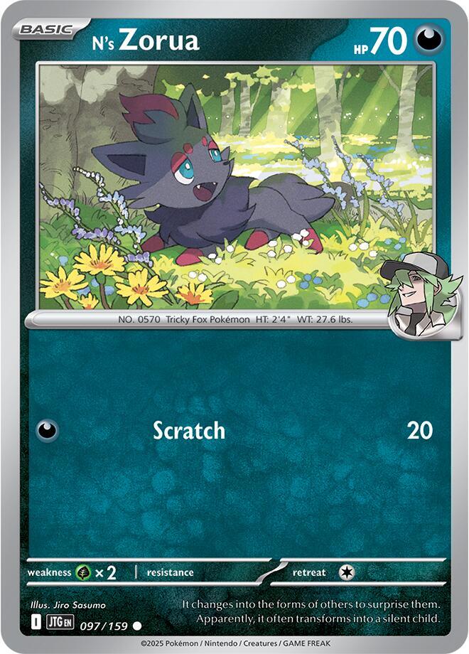 N's Zorua #97 - Journey Together