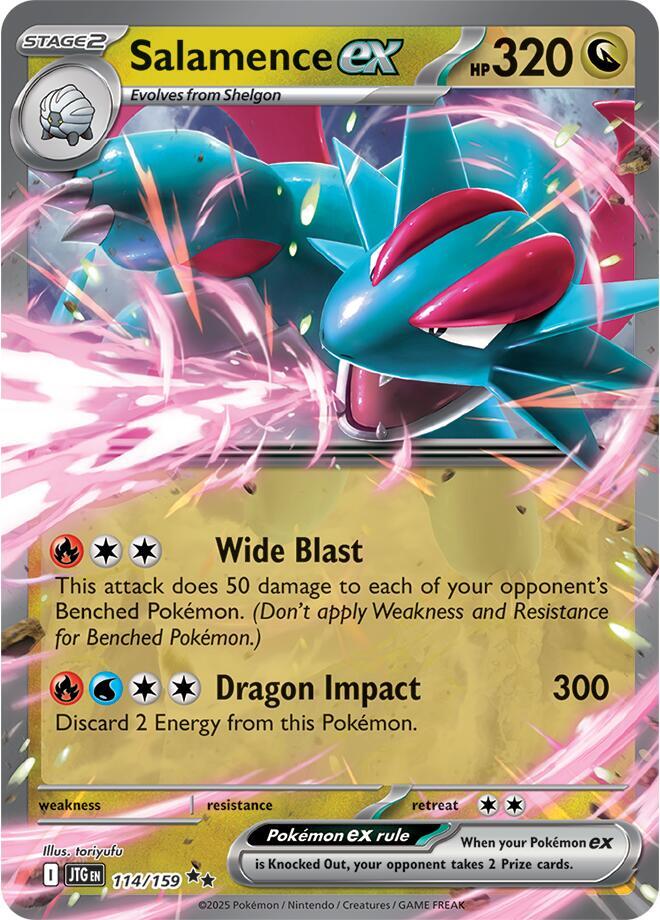 Salamence ex #114 - Journey Together
