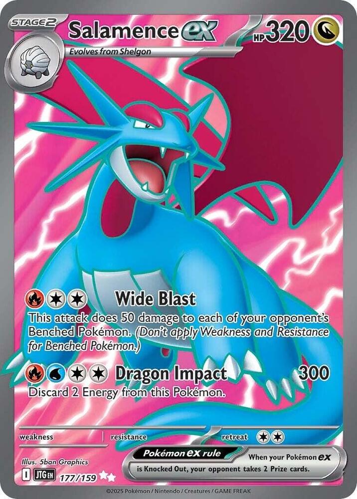 Salamence ex #177 - Journey Together