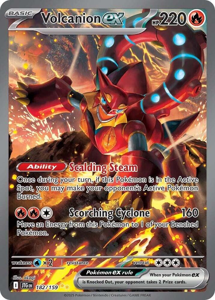 Volcanion ex #182 - Journey Together