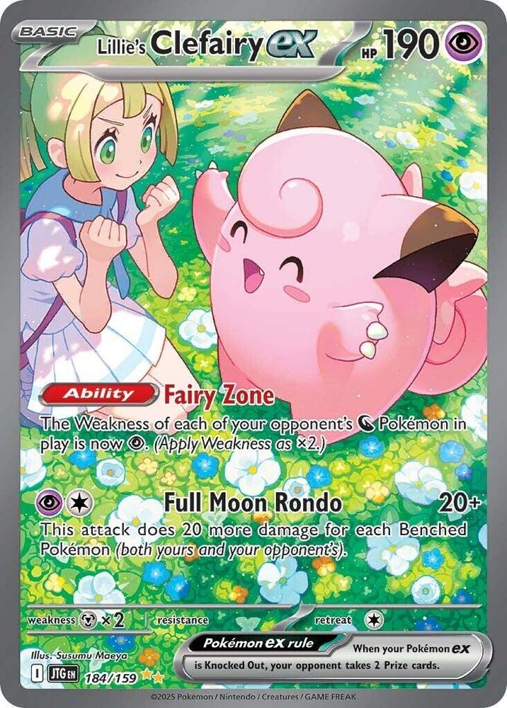 Lillie's Clefairy ex #184 - Journey Together