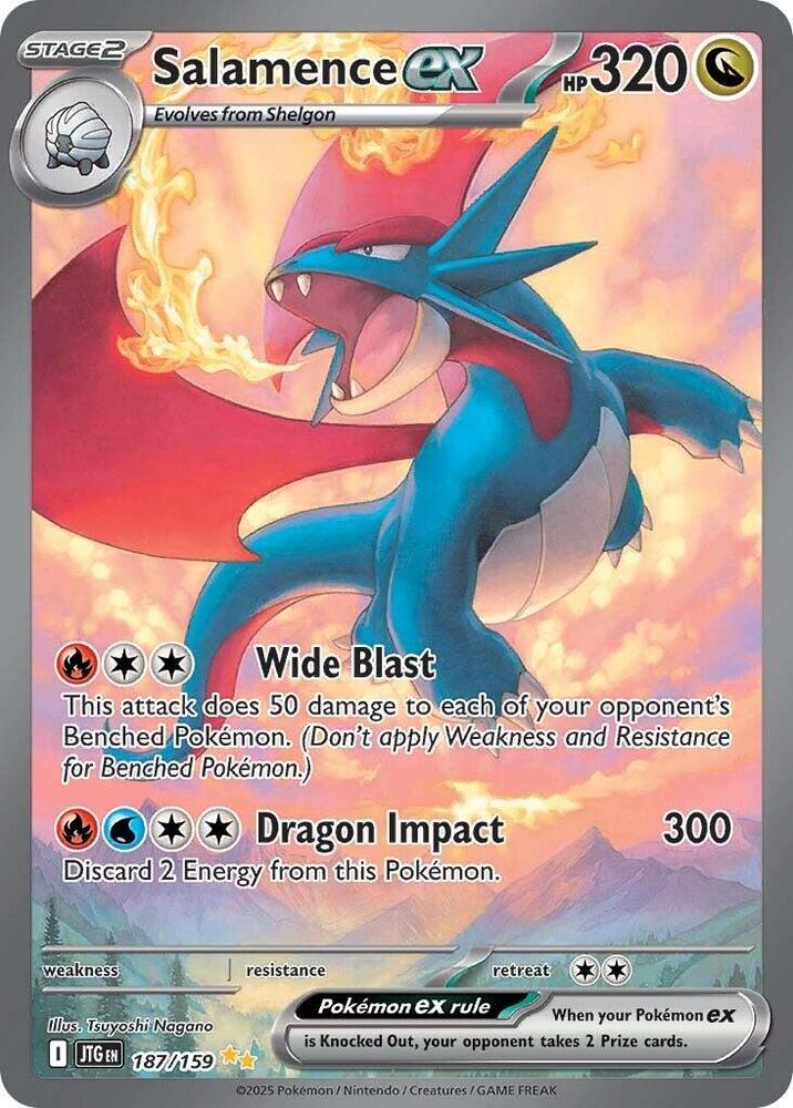 Salamence ex #187 - Journey Together