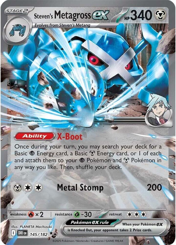 Steven's Metagross ex #145 - Destined Rivals